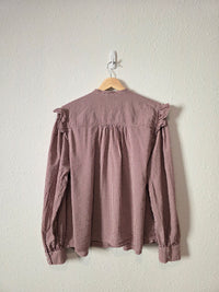 Levi's Gingham Button Up Blouse (XL)