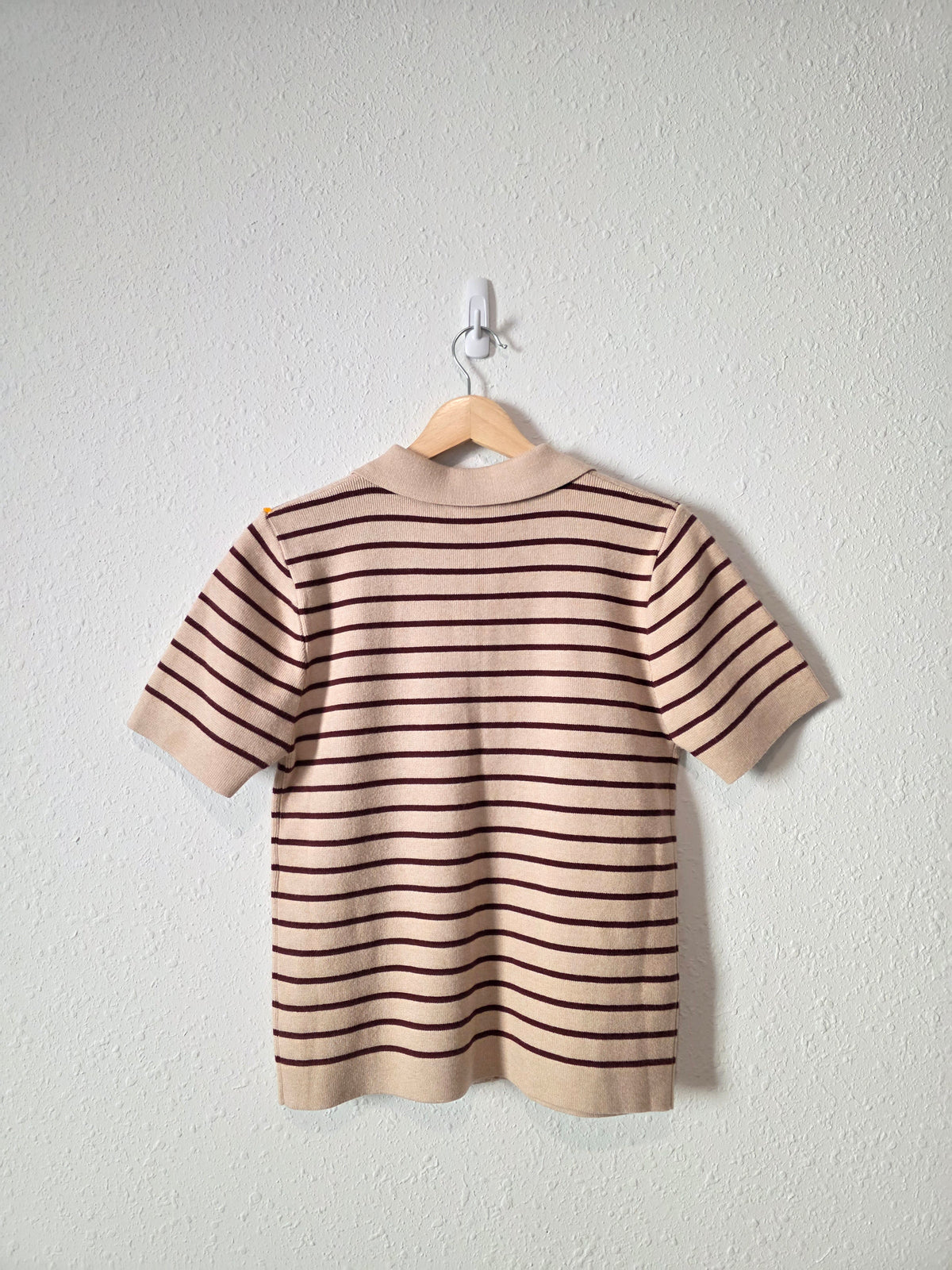 She + Sky Striped Knit Top (S)