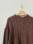 Vintage Eddie Bauer Cable Knit Sweater (L)