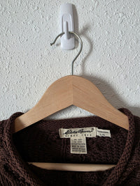 Vintage Eddie Bauer Cable Knit Sweater (L)