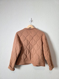 Z Supply Quilted Snap Button Jacket (XS)