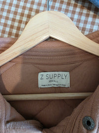 Z Supply Quilted Snap Button Jacket (XS)