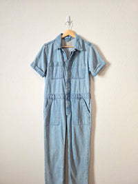 Everlane Straight Denim Jumpsuit (2)