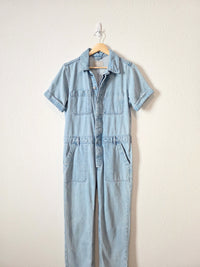 Everlane Straight Denim Jumpsuit (2)