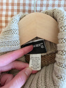 Vintage Striped Turtleneck Sweater (2X/3X)