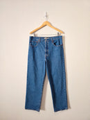 Levi's Ribcage Straight Jeans (33)