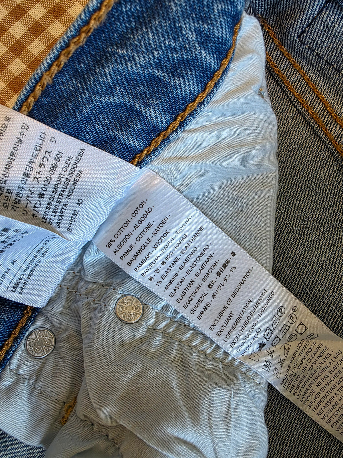 Levi's Ribcage Straight Jeans (33)