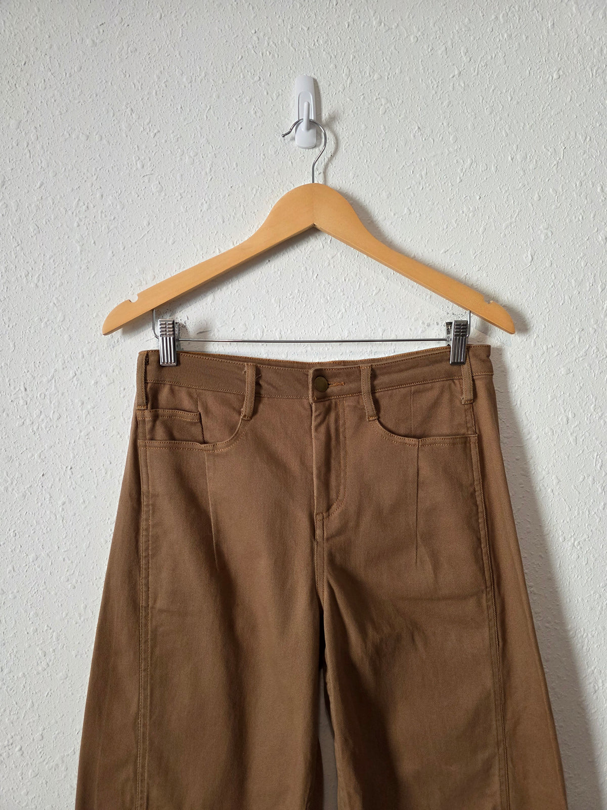 Calista Brown Barrel Jeans (S)
