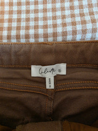 Calista Brown Barrel Jeans (S)
