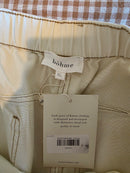 NEW Bohme Cream Barrel Jeans (XL)