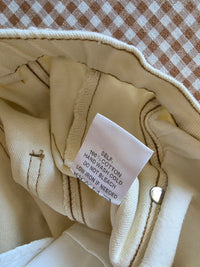 NEW Bohme Cream Barrel Jeans (XL)
