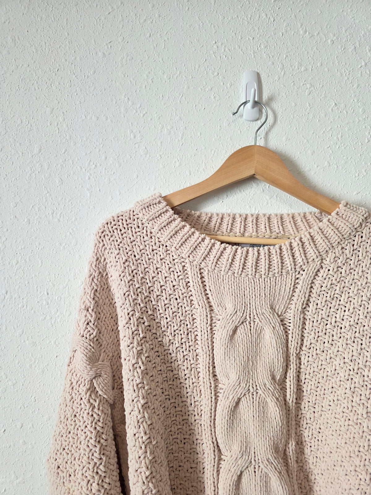 Carly Jean Oversized Chenille Sweater (L)