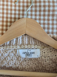 Carly Jean Oversized Chenille Sweater (L)