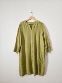 Gudrun Sjoden Linen Midi Dress (XL)