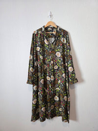Gudrun Sjoden Floral Midi Dress (L)