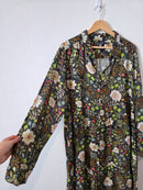 Gudrun Sjoden Floral Midi Dress (L)