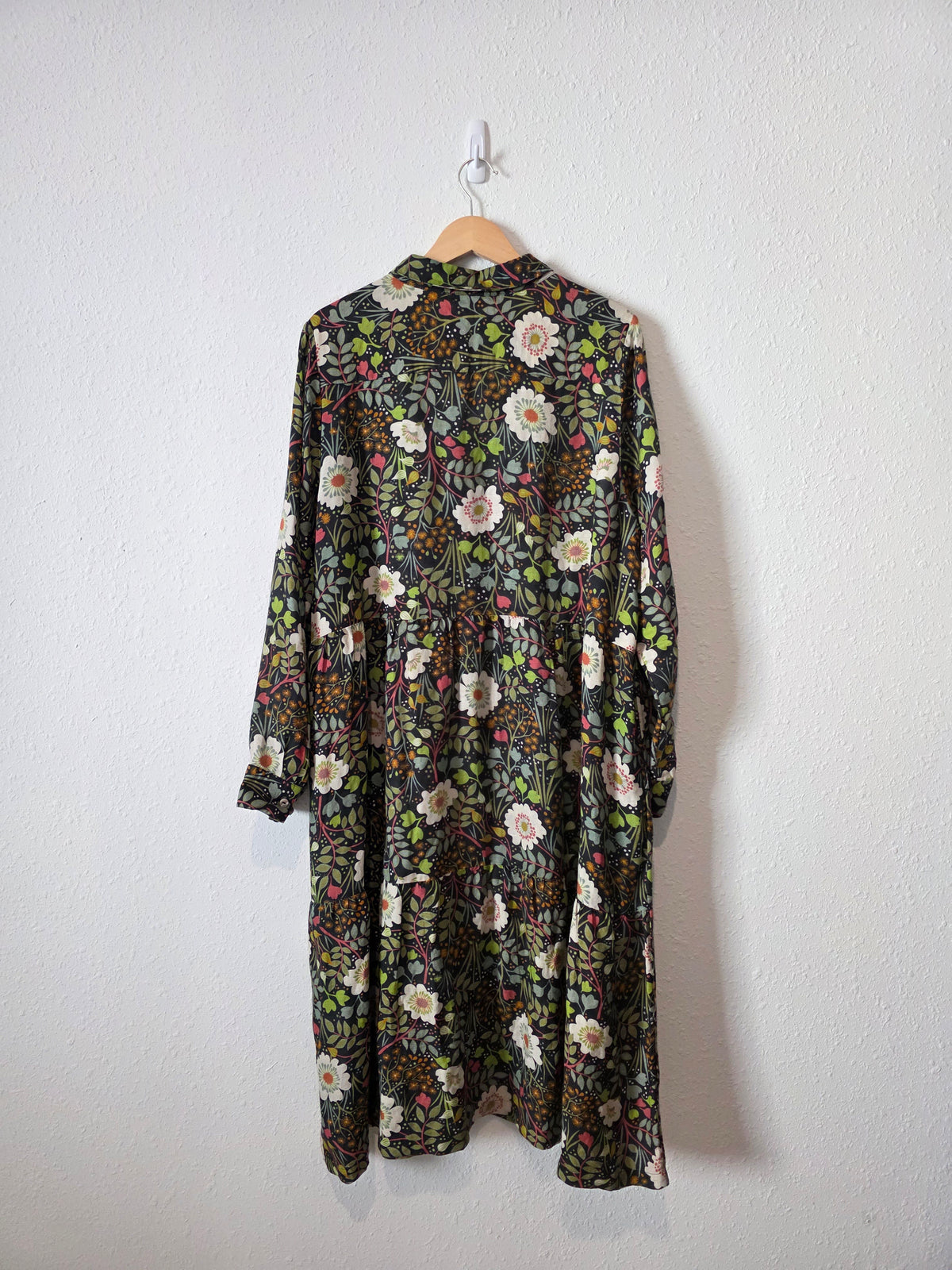 Gudrun Sjoden Floral Midi Dress (L)