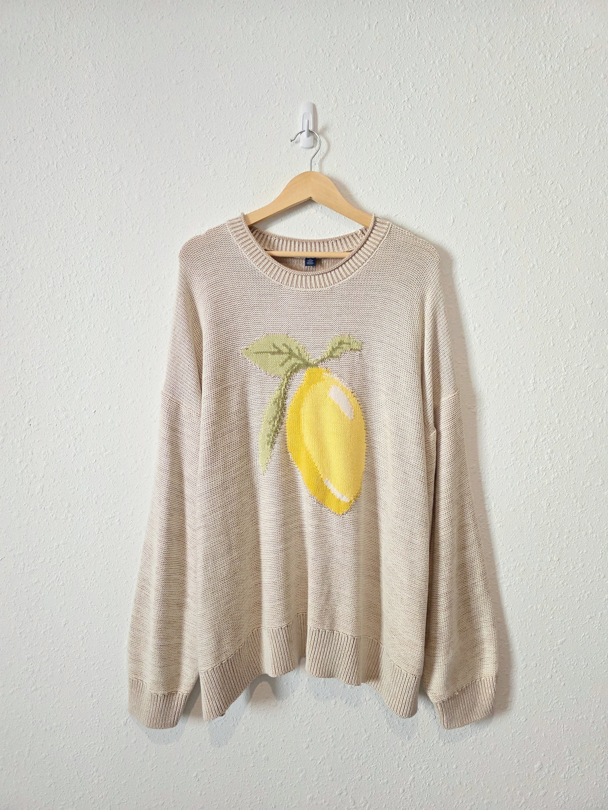 AE Oversized Lemon Print Sweater (XXL)