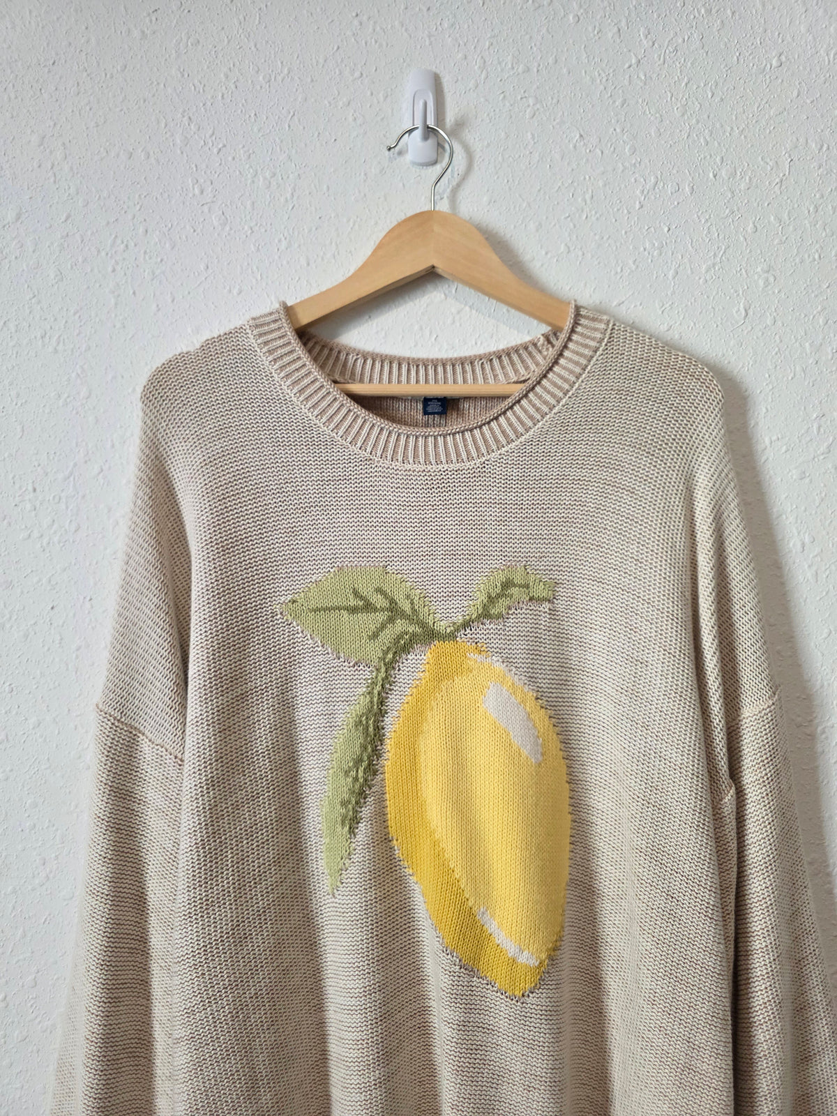 AE Oversized Lemon Print Sweater (XXL)