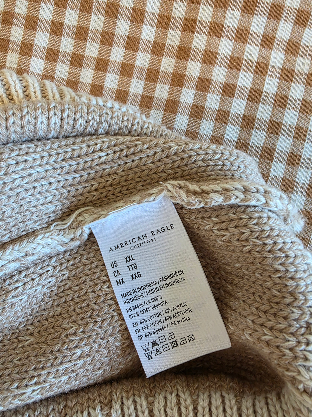 AE Oversized Lemon Print Sweater (XXL)