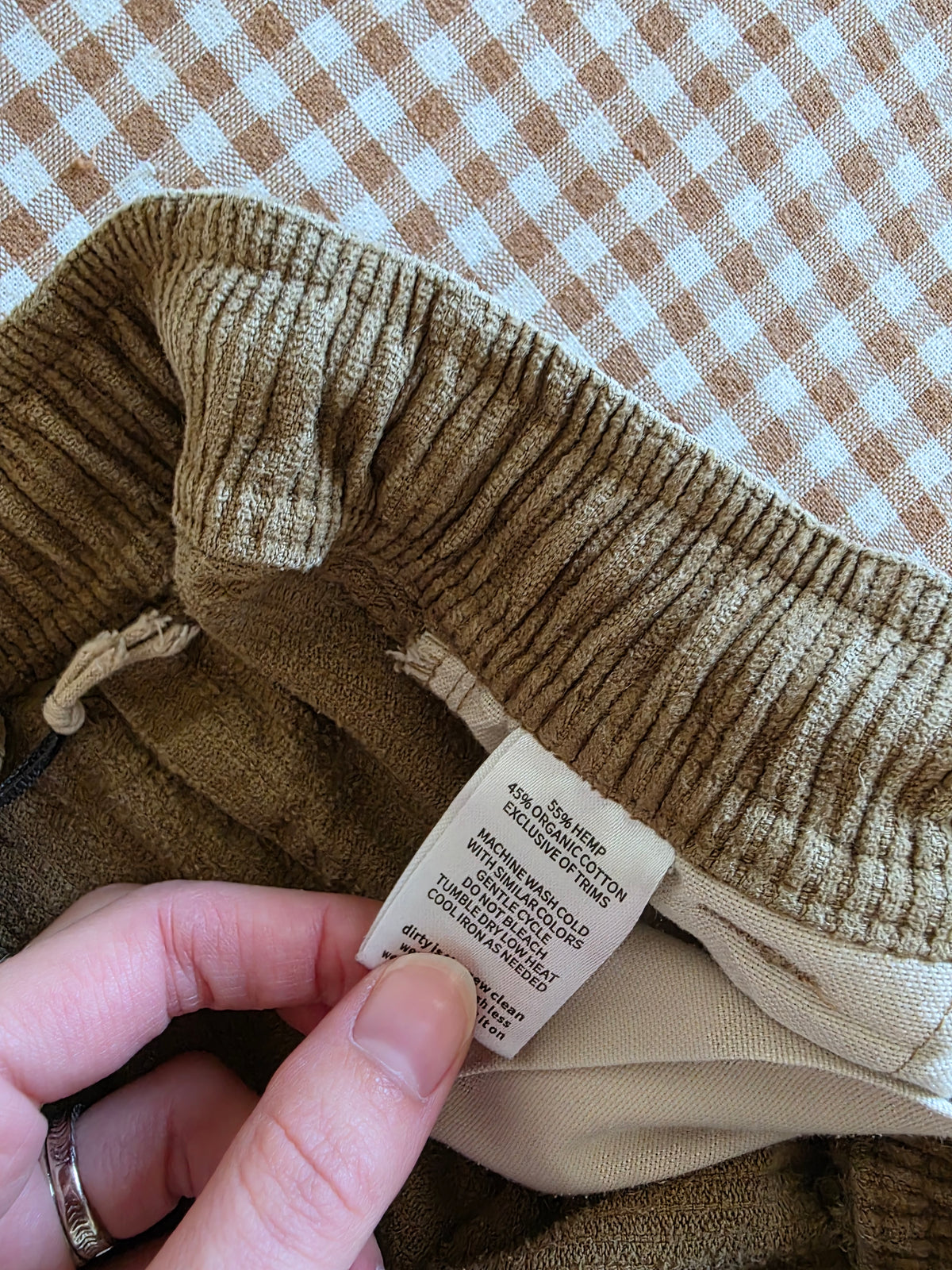 Toad & Co Corduroy Pull On Pants (S)