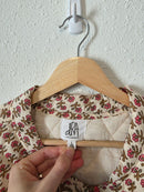 Anthropologie Floral Quilted Jacket (L)
