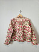 Anthropologie Floral Quilted Jacket (L)