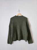 Abercrombie Ribbed Mock Neck Sweater (S)