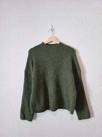 Abercrombie Ribbed Mock Neck Sweater (S)