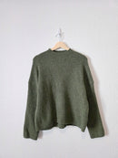 Abercrombie Ribbed Mock Neck Sweater (S)