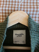 Abercrombie Ribbed Mock Neck Sweater (S)