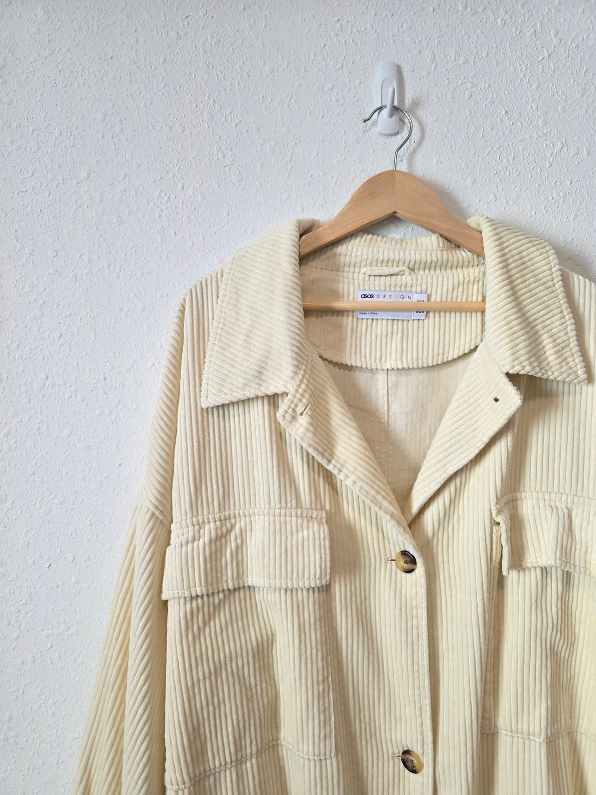 Asos Corduroy Button Up Shirt Jacket (24)