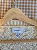 Evereve Textured Cotton Cardigan (XS)