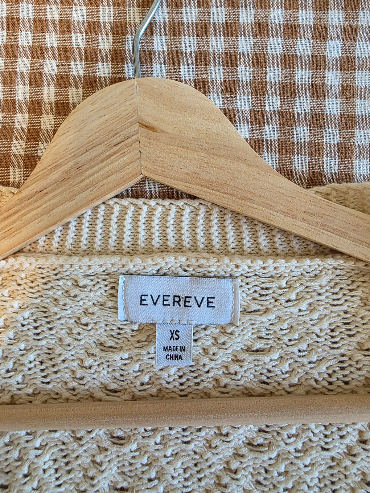 Evereve Textured Cotton Cardigan (XS)