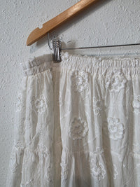 Arula Floral Embroidered Maxi Skirt (3X)