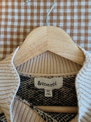 &Merci Floral Tie Sweater Vest (M)