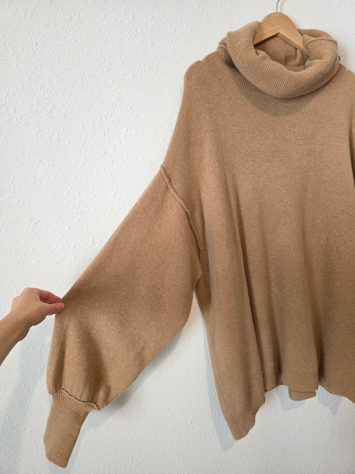 Free People Cashmere Turtleneck Sweater (M)