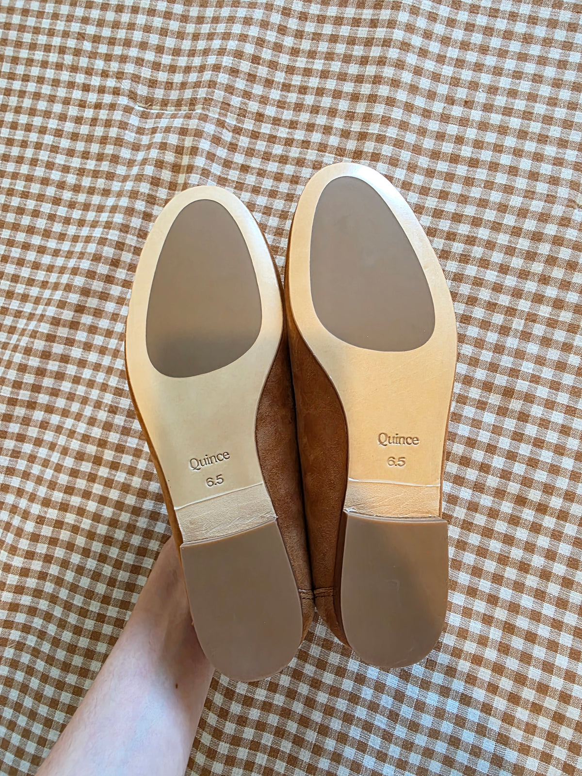 Quince Leather Suede Penny Loafers (6.5)
