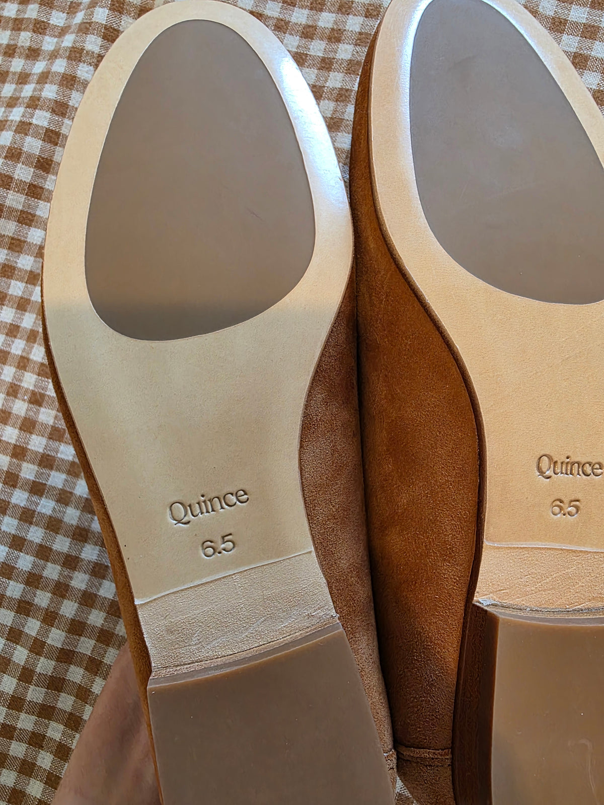 Quince Leather Suede Penny Loafers (6.5)