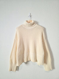 NEW Madewell Chunky Turtleneck Sweater (M)