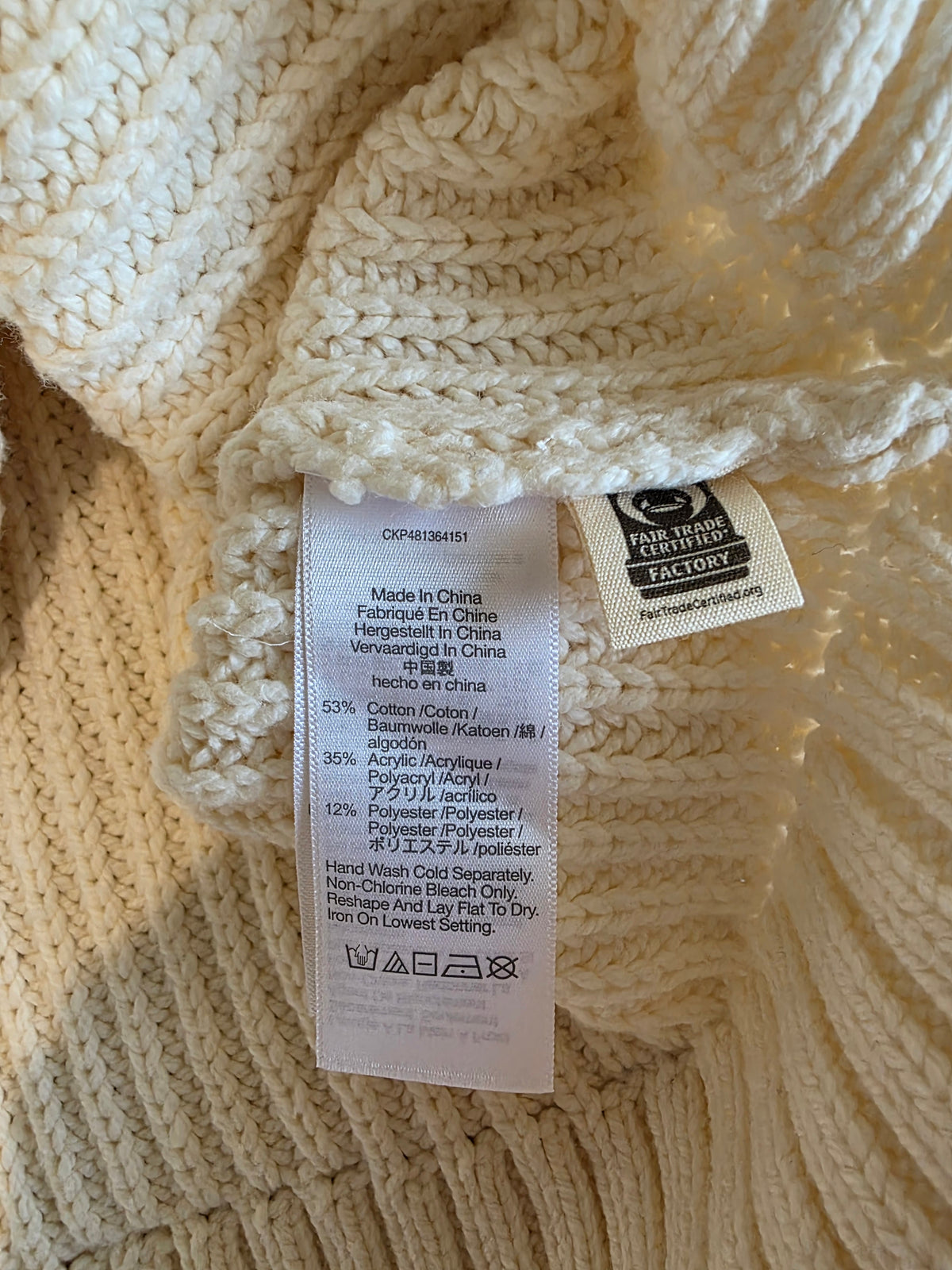 NEW Madewell Chunky Turtleneck Sweater (M)