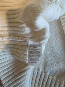 Loft Cable Knit Quarter Zip Sweater (M)