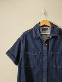 Asos Denim Mini Shirt Dress (6)