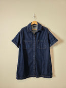 Asos Denim Mini Shirt Dress (6)