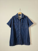 Asos Denim Mini Shirt Dress (6)