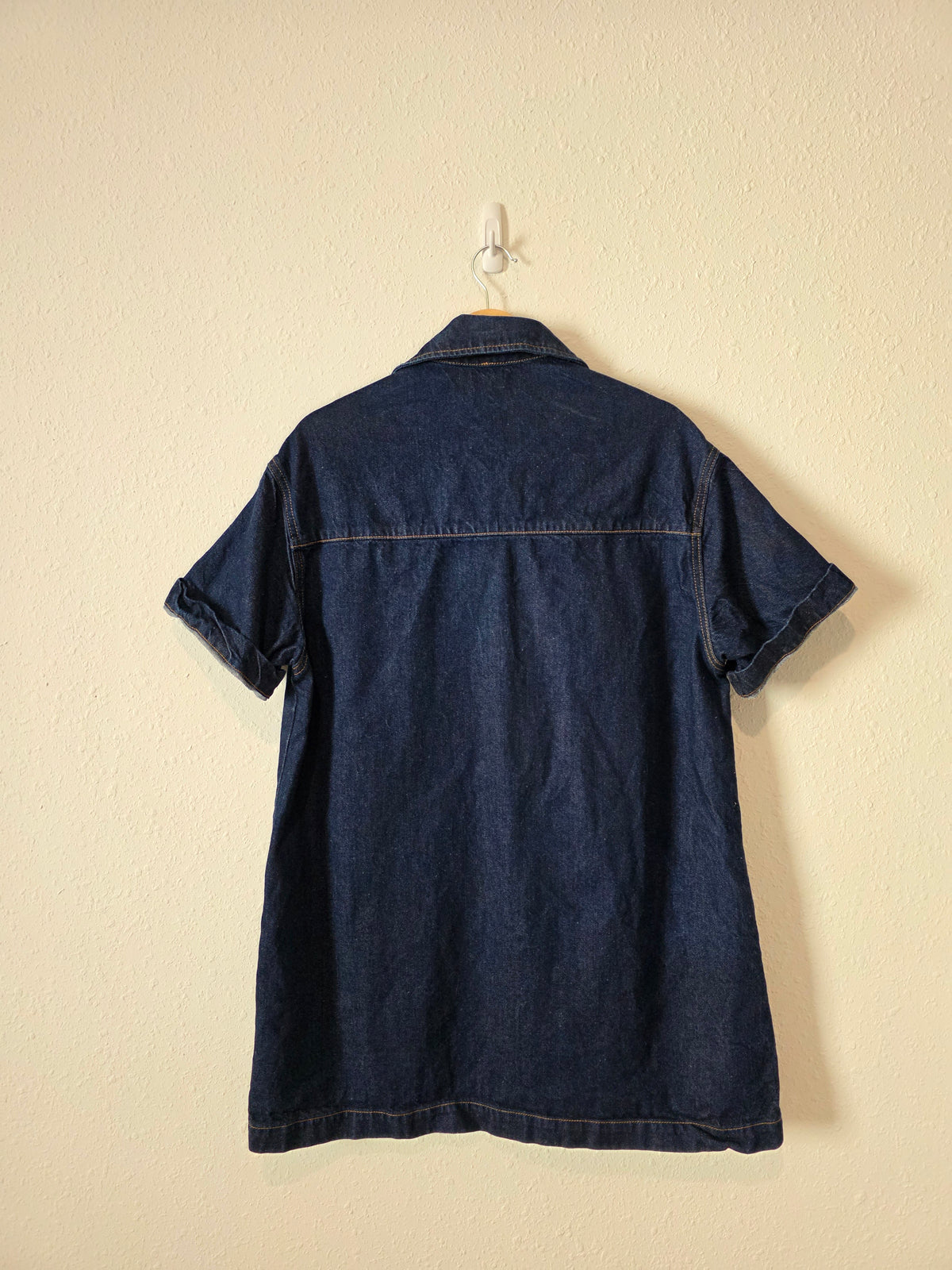 Asos Denim Mini Shirt Dress (6)