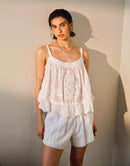 Floral Embroidered Cotton Tank (8)