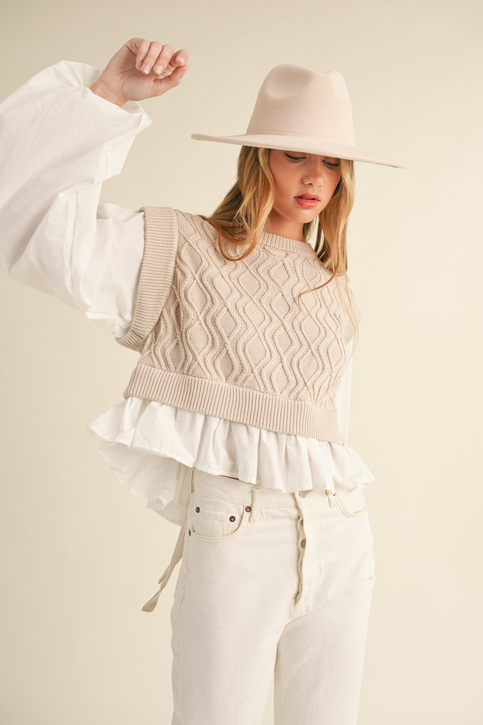 NEW Mable Knit Tie Back Sweater (M)