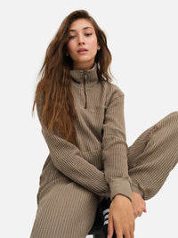 Mate Waffle Quarter Zip (S)