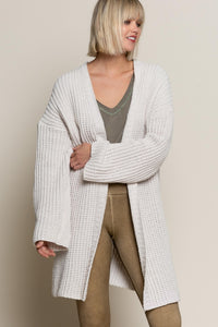 POL Cozy Chenille Cardigan (S)